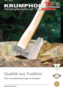 Krumpholz Katalog f�r Gartenwerkzeuge und Forstwerkzeuge 2017